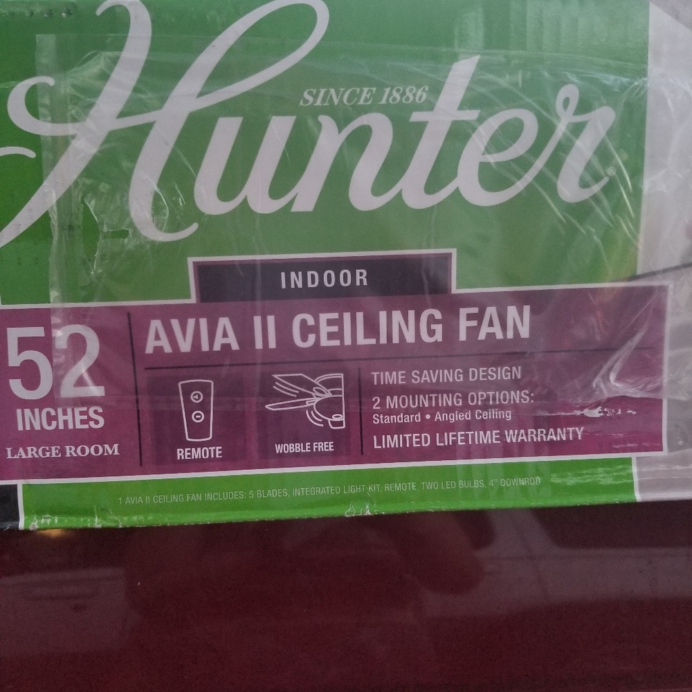 ×2 Hunter AVIA || Ceiling Fans